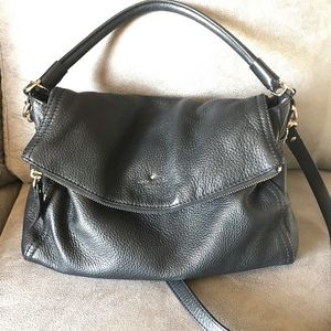 Kate Spade Little Minka Black Leather Handbag